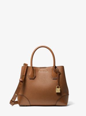 michael kors mercer gallery small faux pebbled leather tote bag|Mercer Gallery Small Pebbled Leather Shoulder Bag .